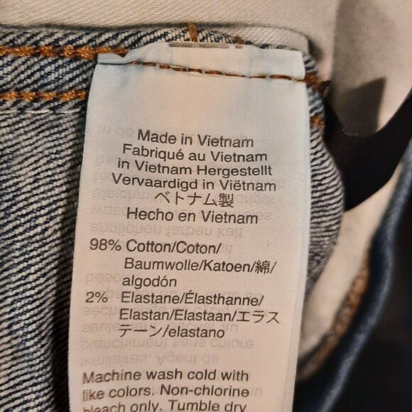 Madewell Jeans Womens 28 High Rise Skinny 10" Tulip Raw Hem‎ Ankle Distressed - Picture 8 of 13